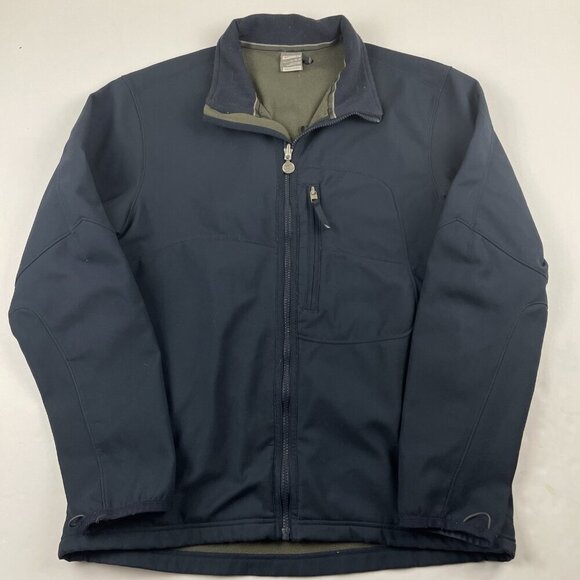 Nike Fit Therma Full Zip Jacket Men’s L Soft Shell Fleece Lined Zip Pockets - Picture 2 of 12